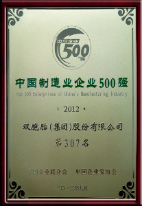 中國(guó)制造業(yè)企業(yè)500強(qiáng)